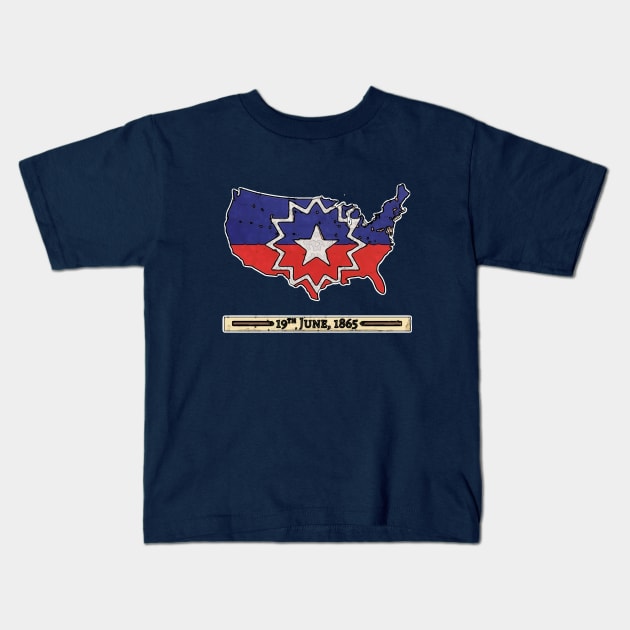 Juneteenth Day P1 Kids T-Shirt by FasBytes